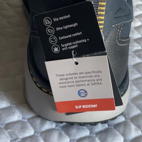 Clarks Pro Men's Navy Sneakers - Picture 8 of 10